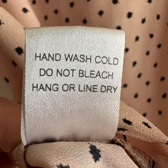 Chloe K. Sm Polka Dot Top Blouse W Bows - Picture 5 of 5